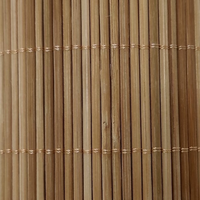 cortina enrollable imitación madera