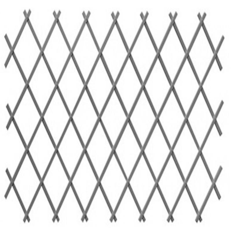 Treillis Plastique 1X3 M Composition 100 PVC Gris Gardien Des