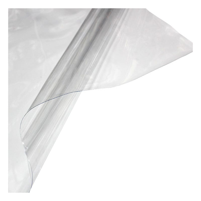 Protector de mesa de plástico transparente transparente/grosor de