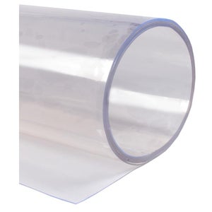 Nappe Transparente PVC 2 Mm - 75x120 Cm - Protection De Table Imperméable Et Anti-Rayures