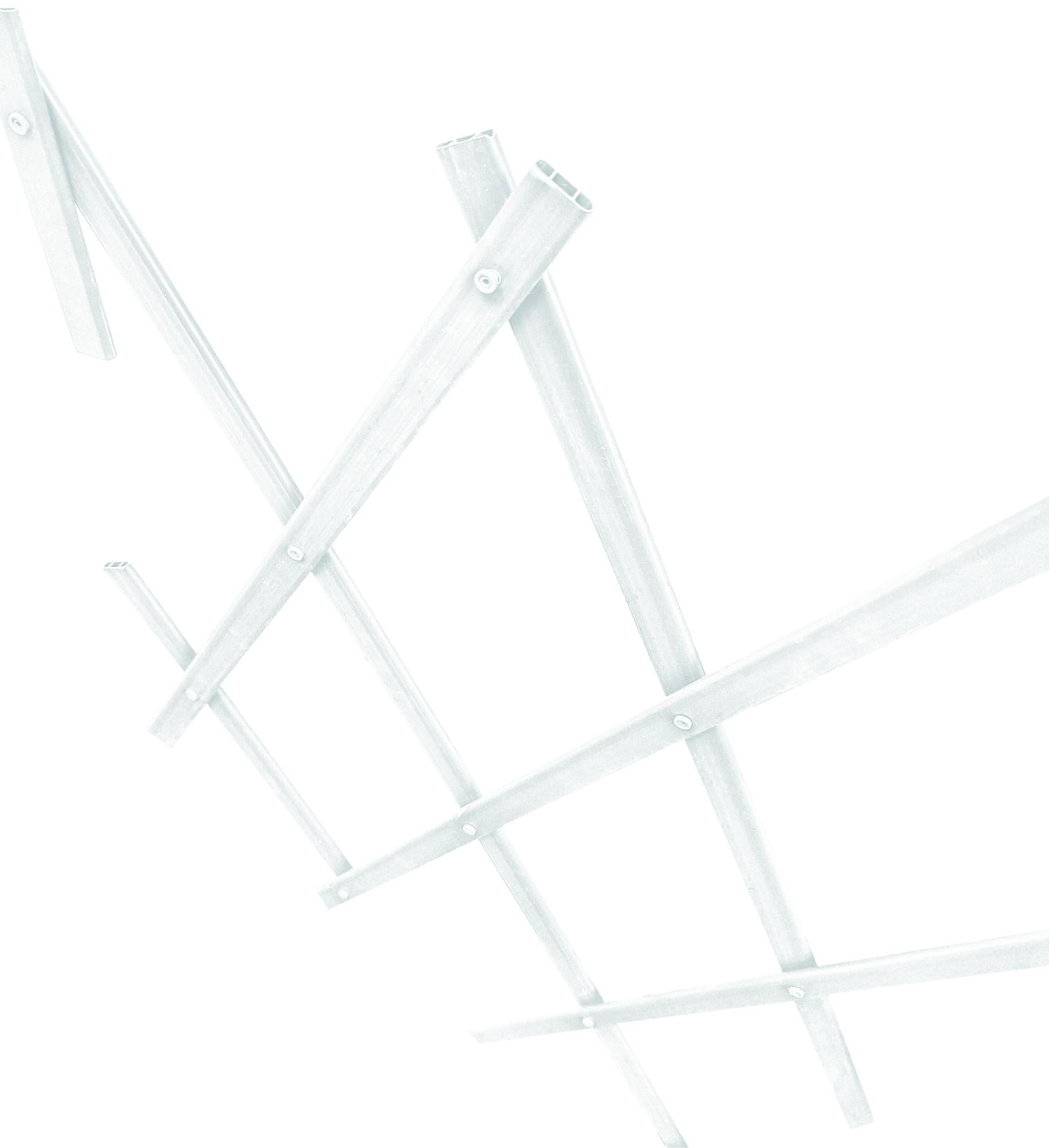Set 2 Supporti A Traliccio Per Piante Rampicanti Decorazione Giardino In Metallo Bianco Invecchiato 100003830 84526898