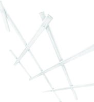 Set 2 Supporti A Traliccio Per Piante Rampicanti Decorazione Giardino In Metallo Bianco Invecchiato 100003830 84526898 Set 2 Supporti A Traliccio Per Piante Rampicanti Decorazione Giardino In Metallo Bianco Invecchiato 100003830 84526898