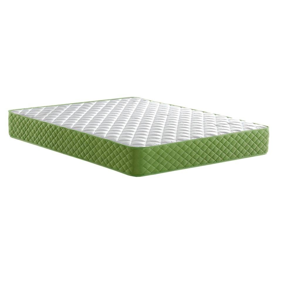 Duermete Materasso Viscoelastico Lite Reversibile + Base Imbottita 3D 135x190 Cm - 5 Barre, 6 Piedi