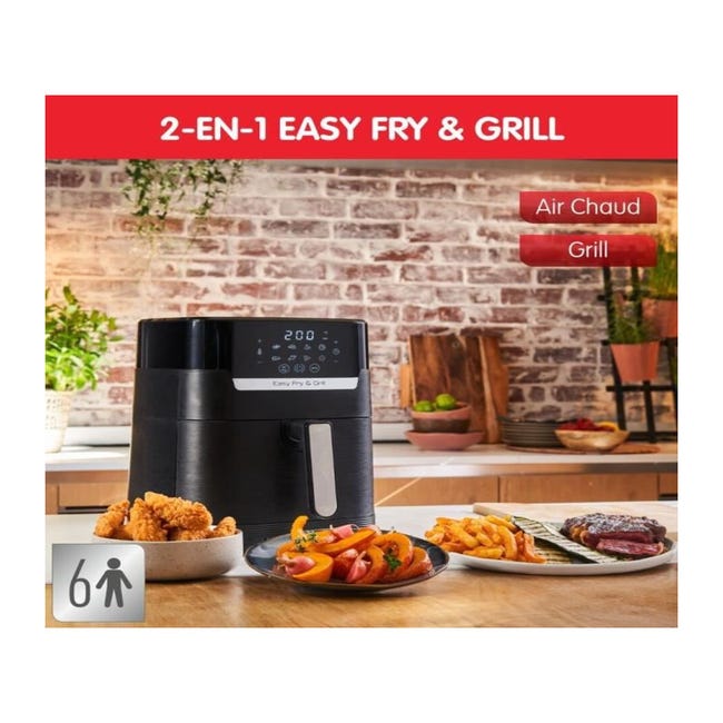 MOULINEX EZ505810 Easy Fry & Grill Digit 2-in-1 Friggitrice ad