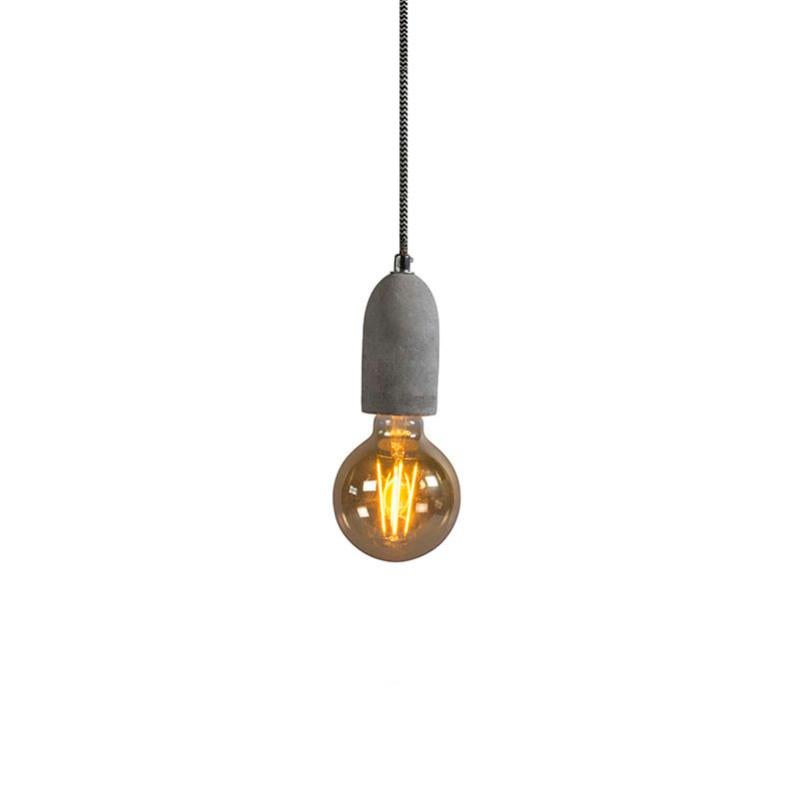 QAZQA Lampada a sospensione tavolo soggiorno shelf - Industriale - Legno,Acciaio - Nero/Marrone - Allungato/Oblungo E27 Max. 5 x 4.9 Watt