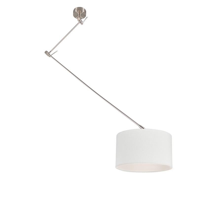 Lampada a Sospensione due anelli LED Muso MDL4438 colore bianco