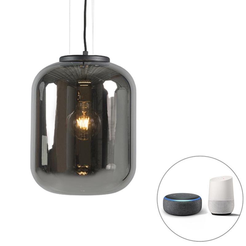 Plafoniera/porta lampada MINZ, porcellana, nero lucido, 1x
