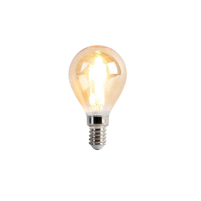 Lampadina LED E14 dimmerabile P45 goldline 3.5W 330 lm 2100K