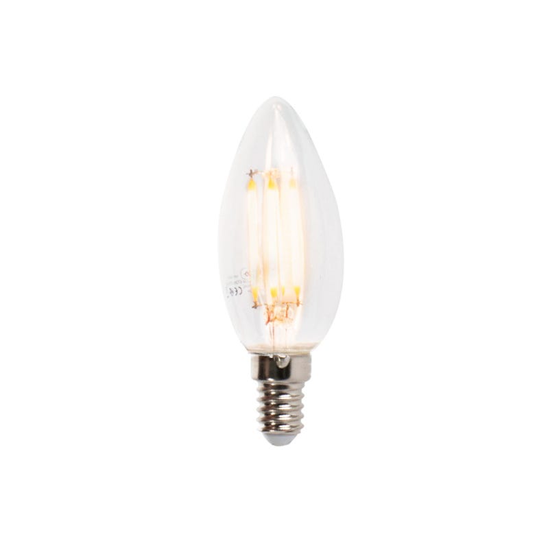 Lampada a candela LED E14 dimmerabile B35 5W 380 lm 2700K