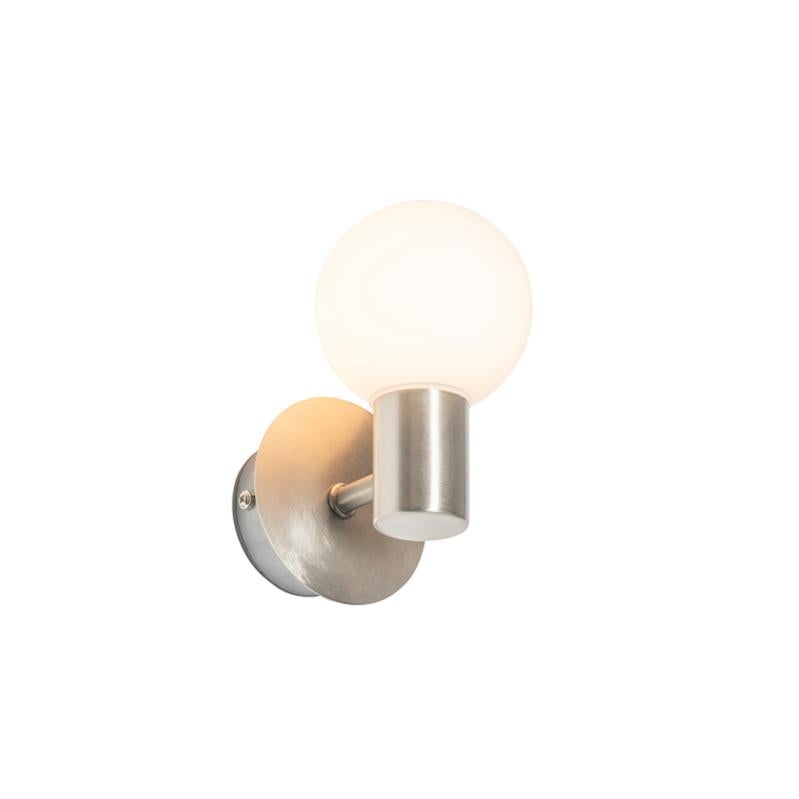 Applique LED A 3 Luci, Lampada Da Parete Moderna In Acciaio Inox