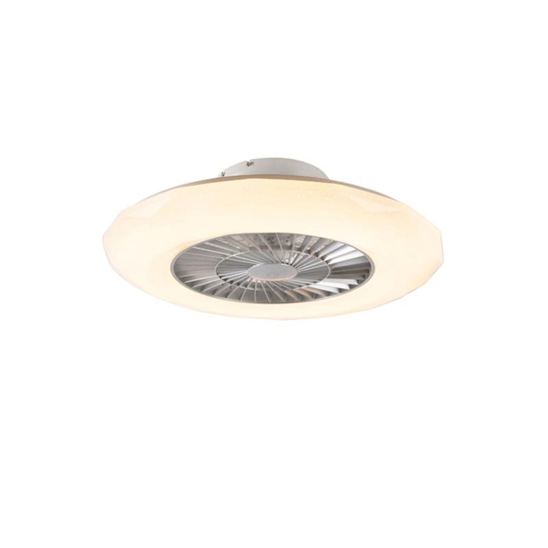 TODOLAMPARA - Ventilatore de ventilatore da soffitto con luce LED 18W
