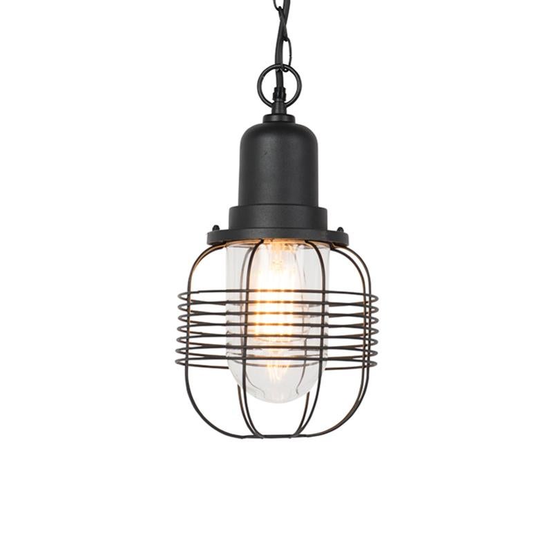 Lanterna da esterno nera, 220 cm, 2 luci, IP44 Havana | Maisons du Monde