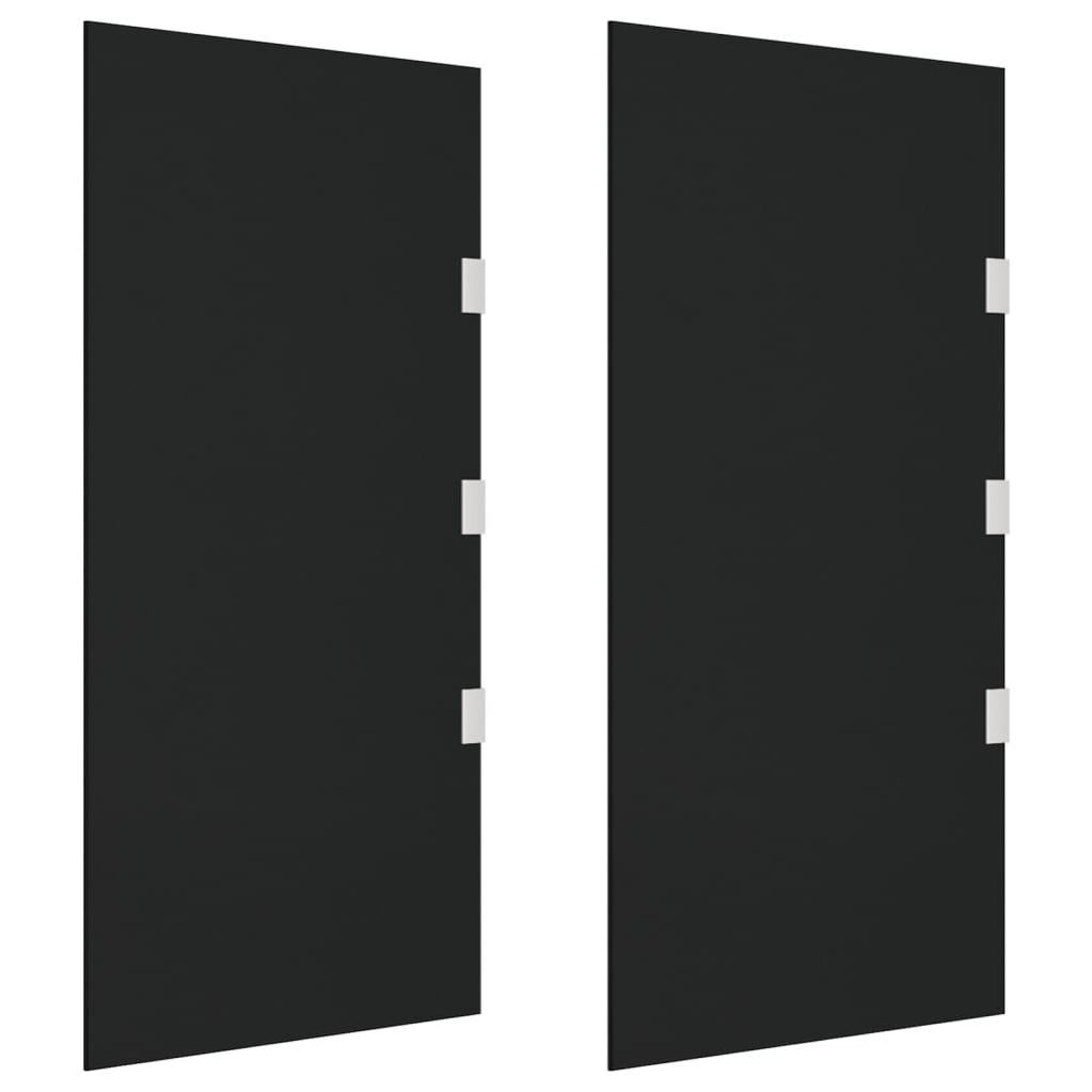CAXKJE Custodia Morbida Per Doogee N50 + Pellicola Vetro Temperato - Cover TPU Antiurto E Pellicola 9H (Nero)