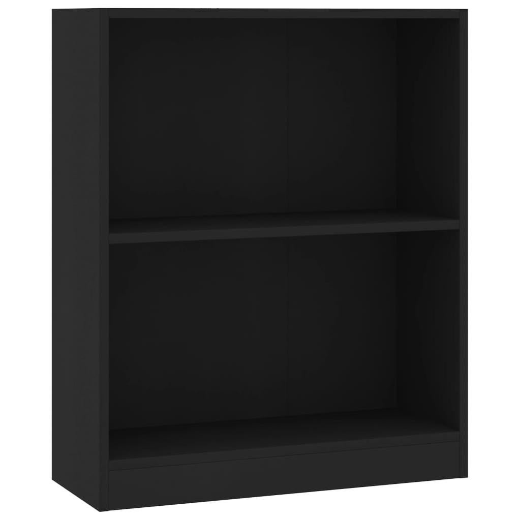 Bibliothèque Noir 60 x 24 x 74,5 cm - 3