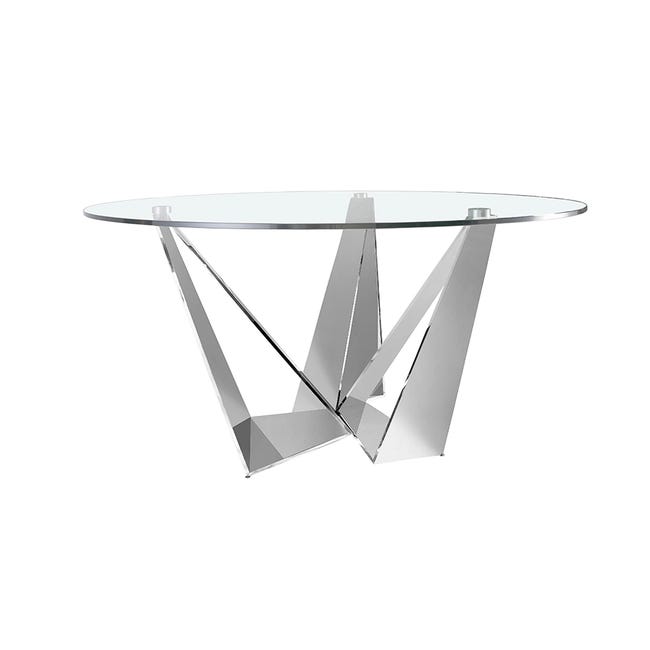 Tavolo da pranzo piccolo in metallo Mathis, 75 x 75 cm, Westwing