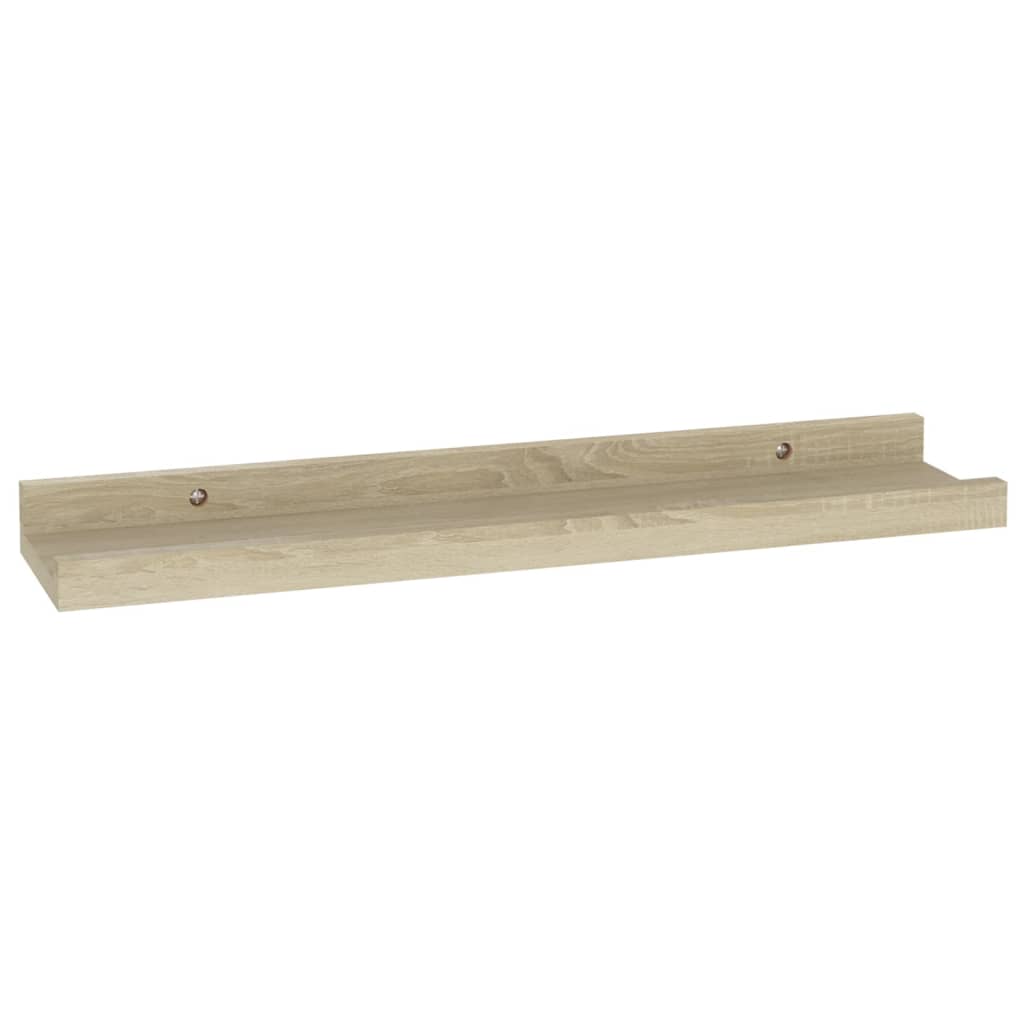 Étagères murales 4 pcs Chêne Sonoma 40x9x3 cm - 5