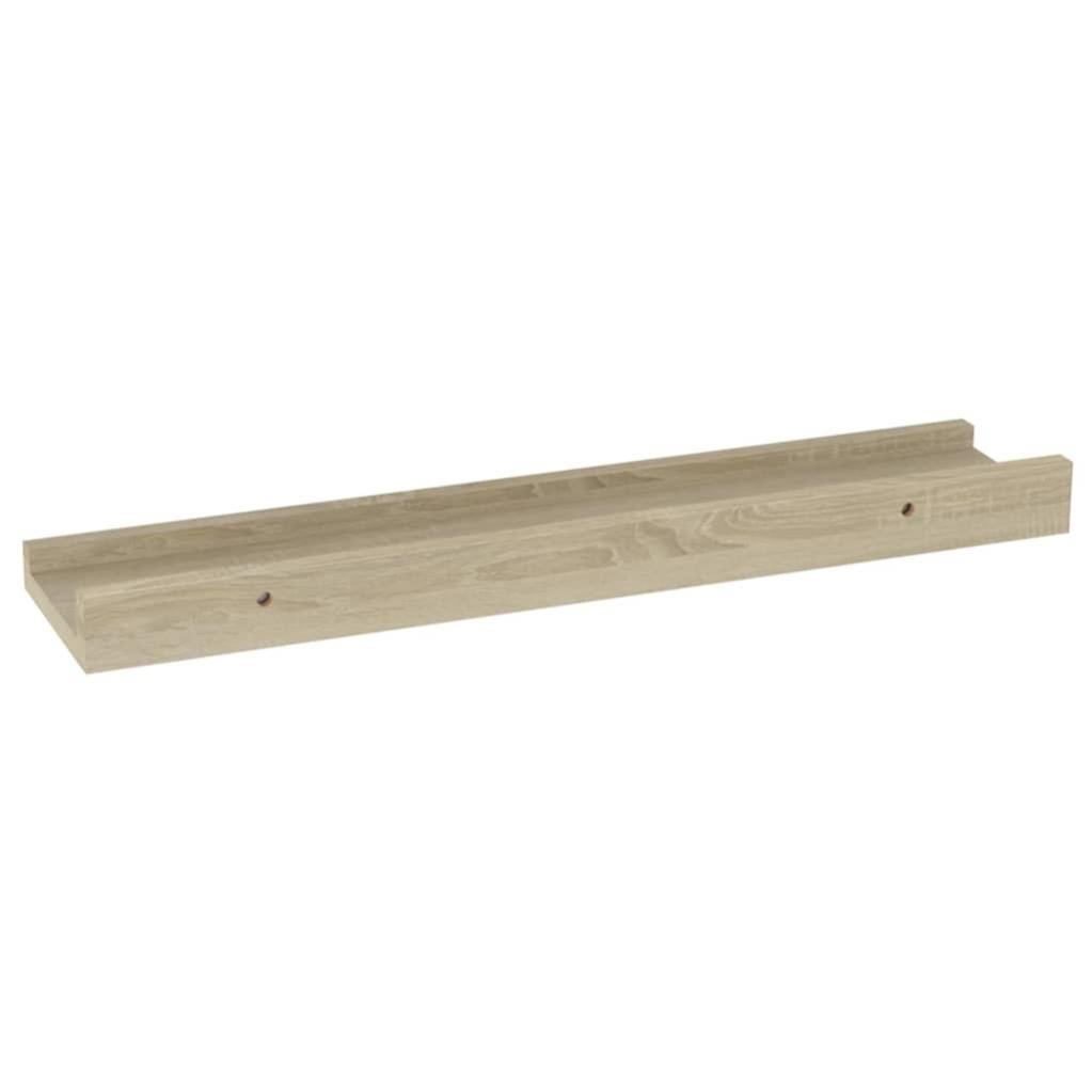 Étagères murales 4 pcs Chêne Sonoma 40x9x3 cm - 4