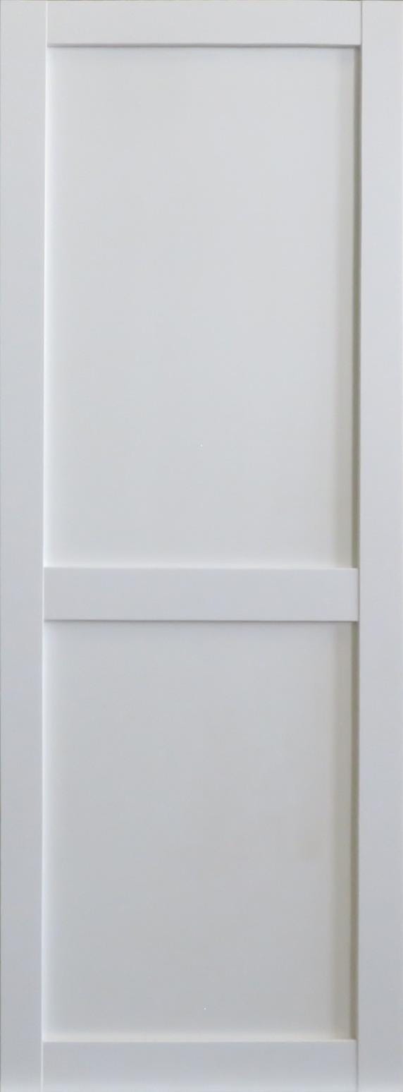 Porta scorrevole a 2 pannelli bianca per abiti H204 x L83 | Leroy Merlin