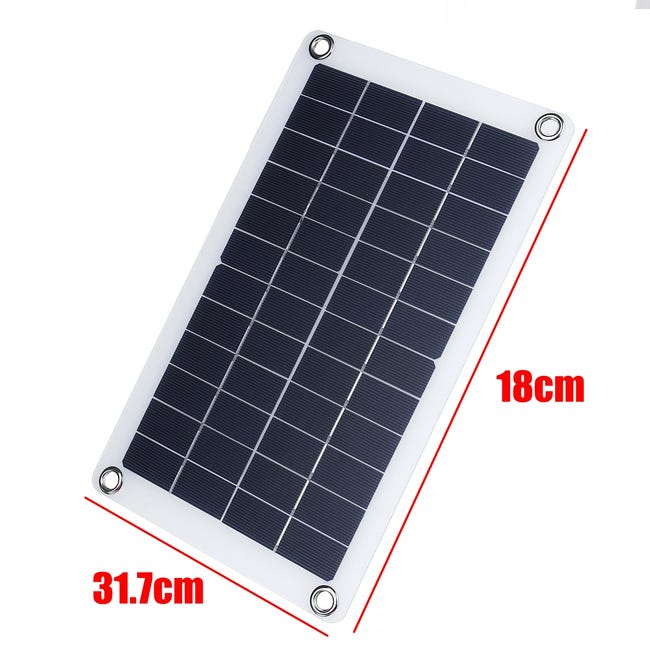 Pannello solare 12V 30W 800MA 31,7x18cm