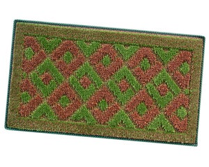 Zerbino tappeto fuori porta in cocco e vinile