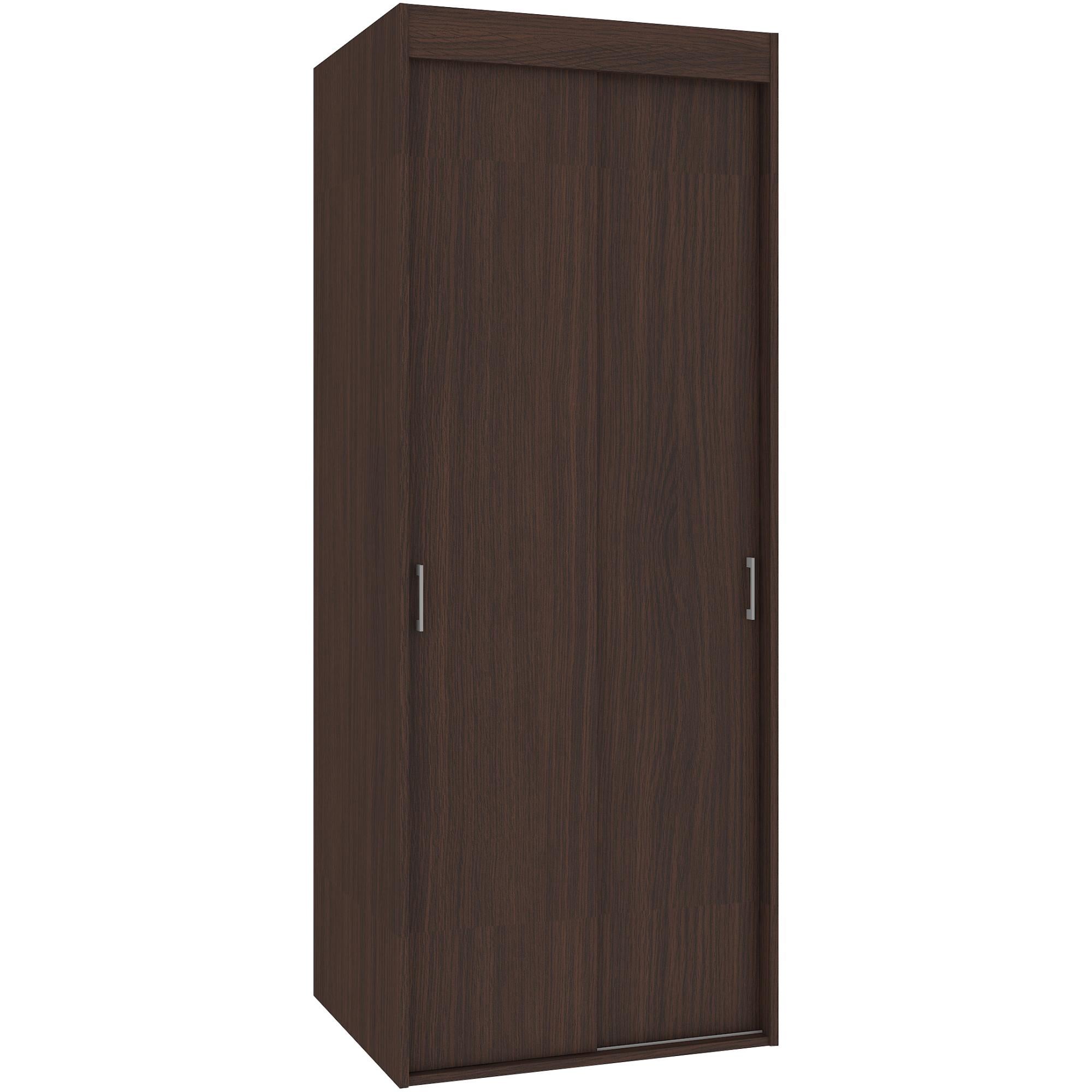 CECILA Armoire portes coulissantes style contemporaine 180x70x60cm