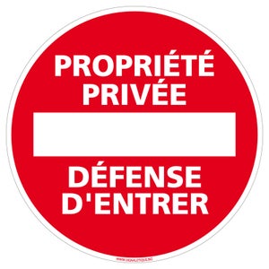 Panneau Parking réservé - STOCKSIGNES