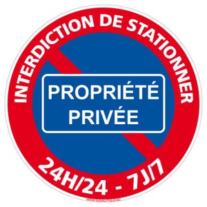 Panneau Propriété privée - STOCKSIGNES