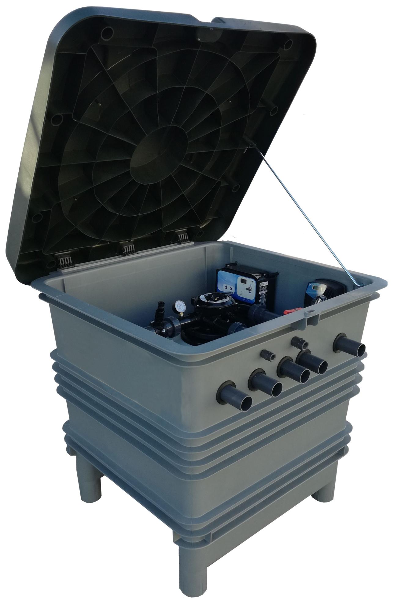 Astralpool - Compacto Enterrado Ramsés Aster 550 + Sena 1 Cv S/A