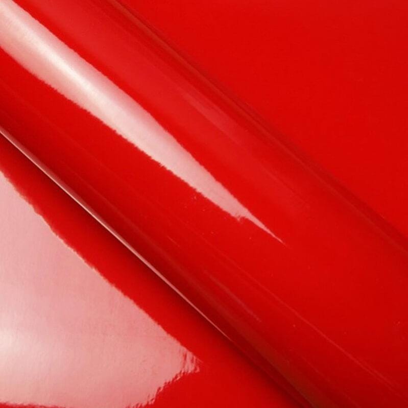 DIMEXACT Film Covering Rouge Brillant 2D pour Voiture, de Largeur : 1.52 m  x Longueur : 10 m, en Rouleau