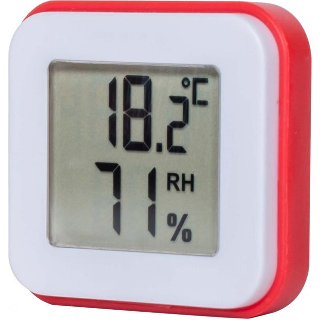 Thermomètre D'Ambiance,Mini Thermomètre Hygromètre Numérique,Mini Compteur  De Température Et D'Humidité Pour L'Intérieur E[u6554] - Cdiscount Bricolage