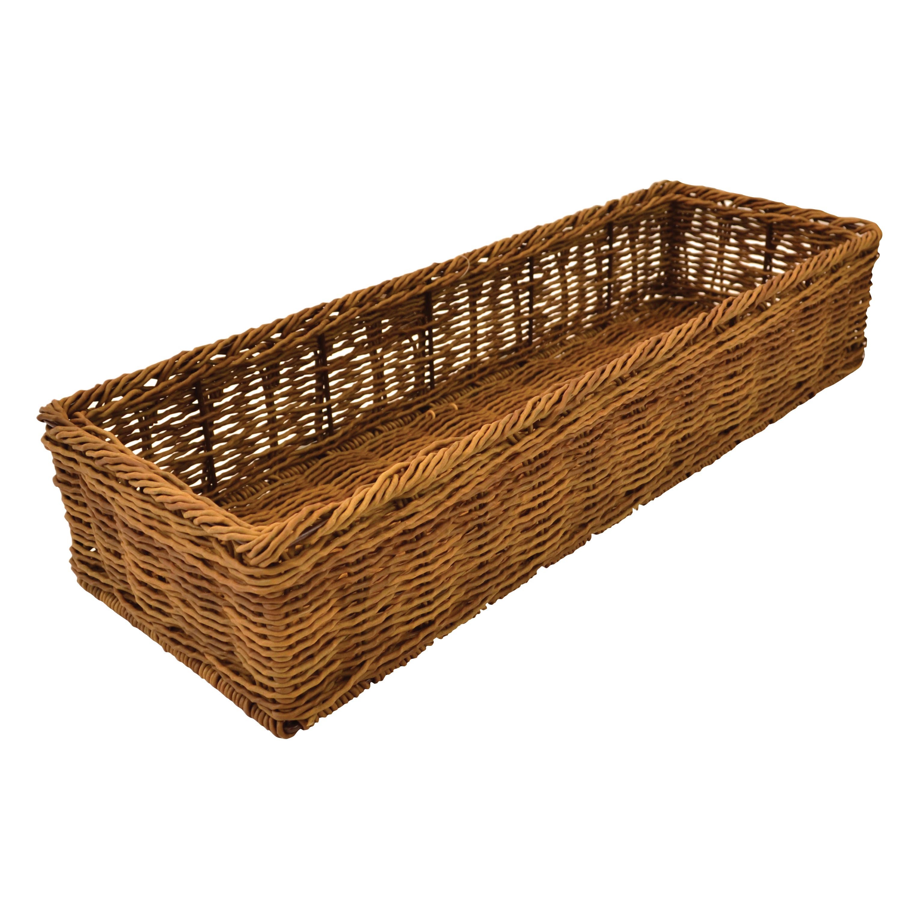 Panier Rectangulaire Osier 550X195X110 mm - L2G | Leroy Merlin