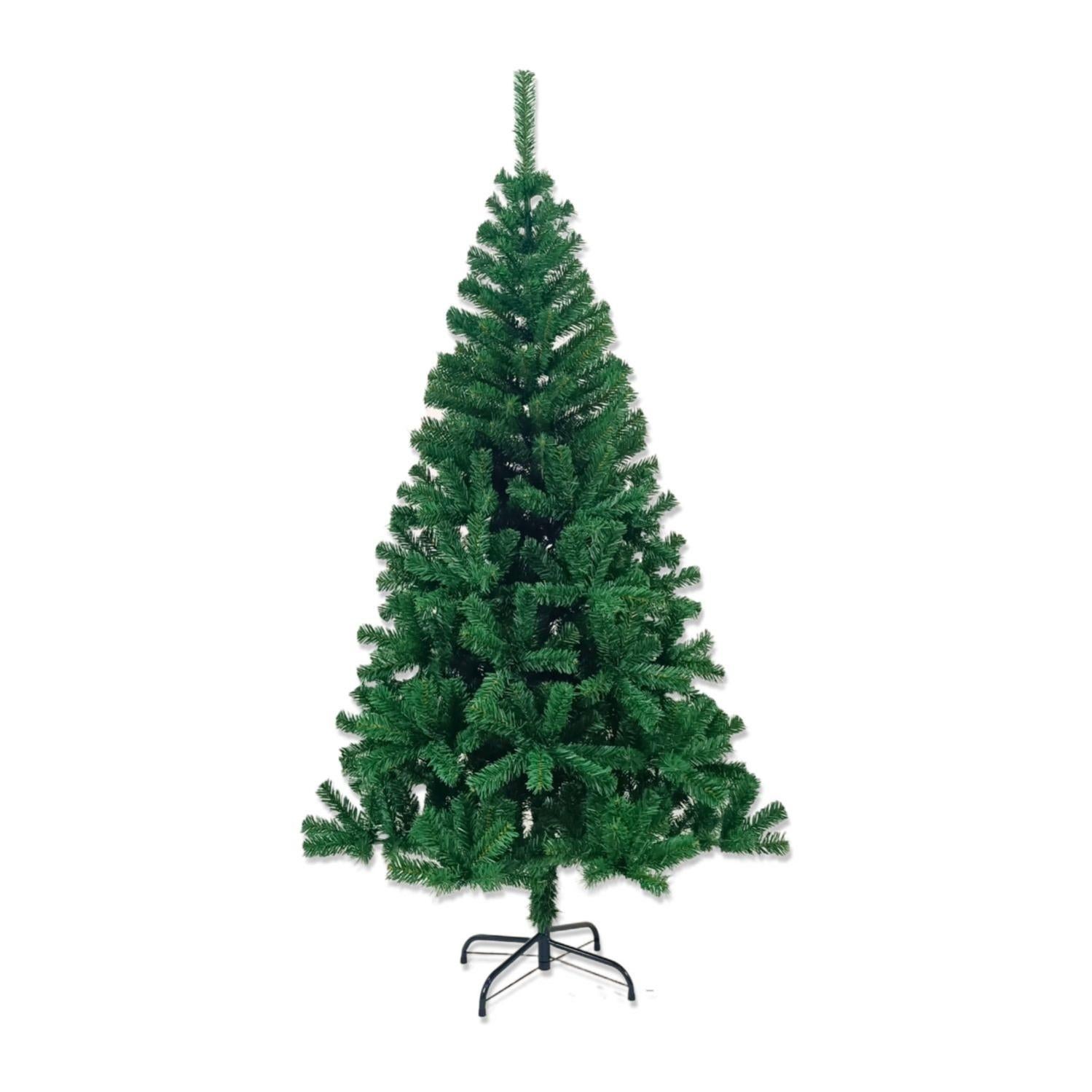 Mini Albero Di Natale Verde 60cm Con Decorazioni Incluse - 65 Rami, PVC Sicuro, Regalo Per Bambini