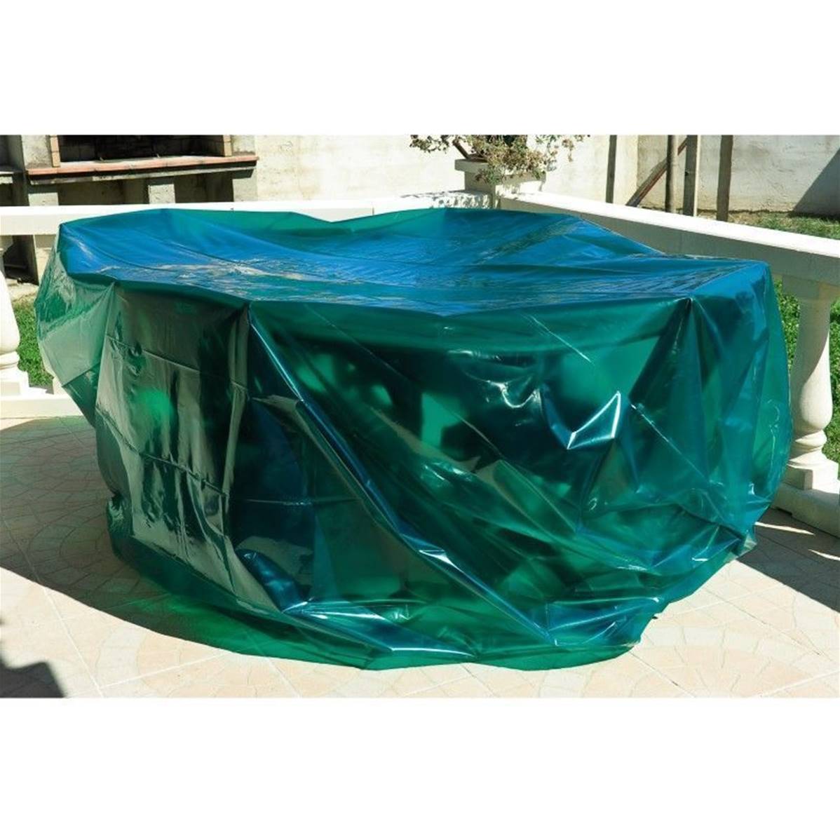 Housse bache de protection pour table chaise de jardin 250 cm + 6