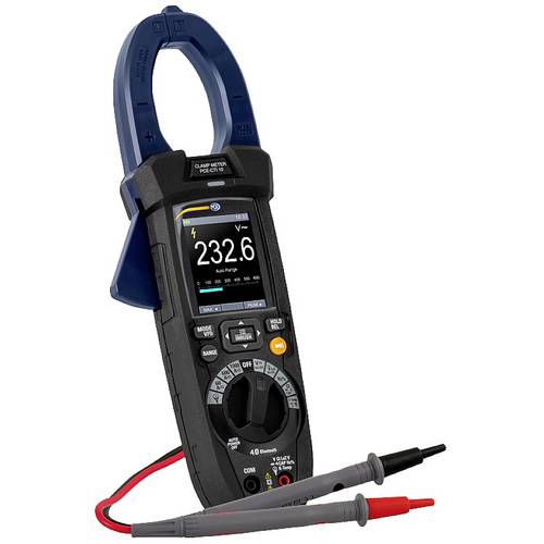 PCE Instruments Pince ampèremétrique, Multimètre , Testeur électrique  numérique enregistreur de données, fonction de