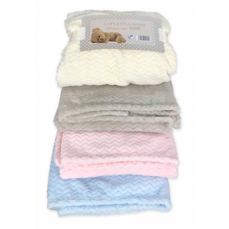 Coperta In Pile Super Soft Sherpa "Skin" - Perla - Foto 8
