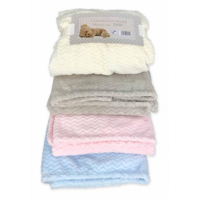 Coperta In Pile Super Soft Sherpa "Skin" - Perla - Foto 8