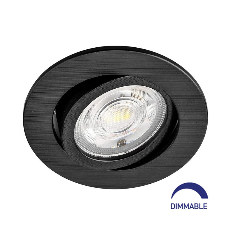 Spot encastrable LED Lumino blanc 7W dimmable IP54 