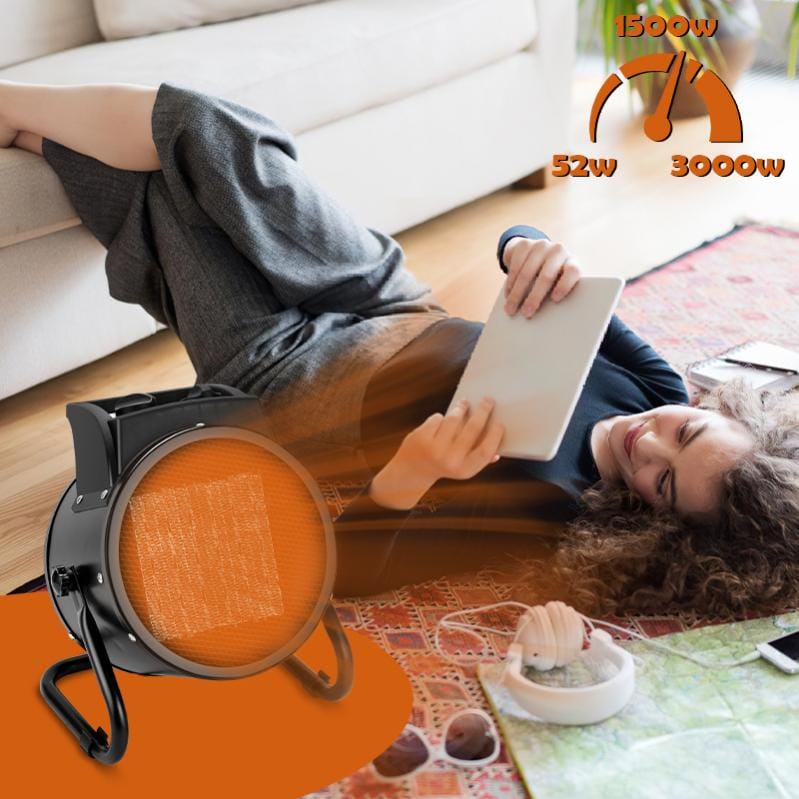 Calentador de ventilador de cer mica Calentador silencioso de 3000