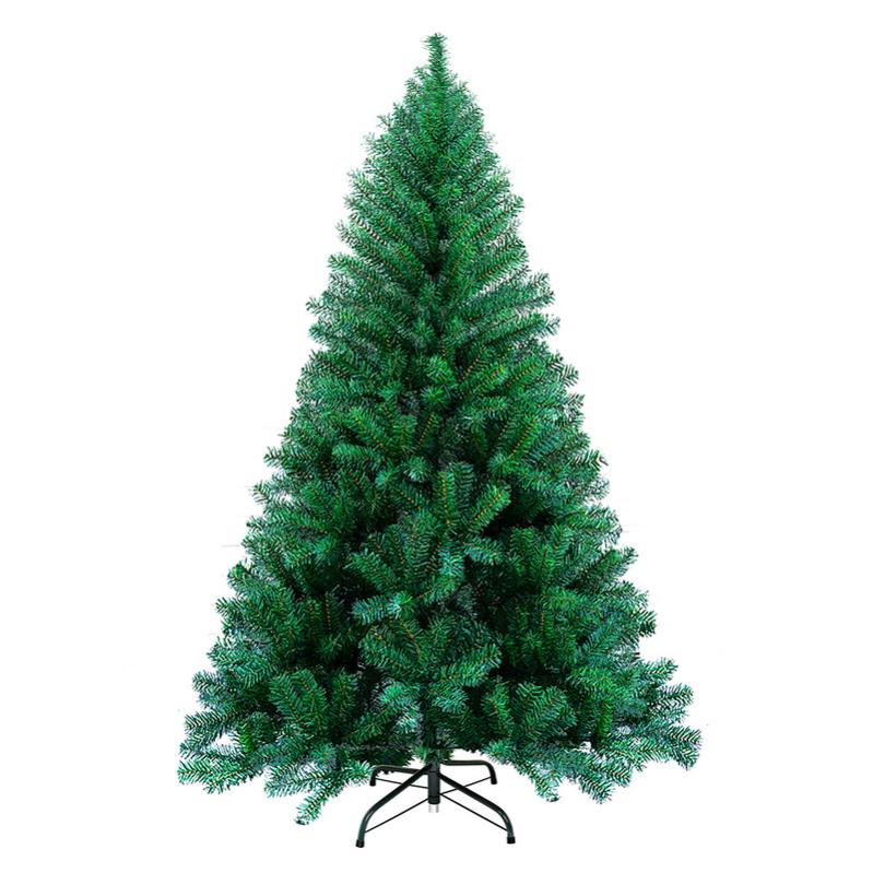 Albero Di Natale Artificiale Illuminato 180cm LARS360 - PVC Verde Con Effetto Neve E Pigne, 570 Rami, Facile Montaggio