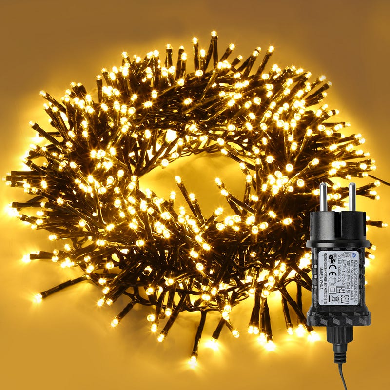 Éclairage de Noël - Guirlande lumineuse - 5 mètres - Lumières de Noël - LED  - Fête