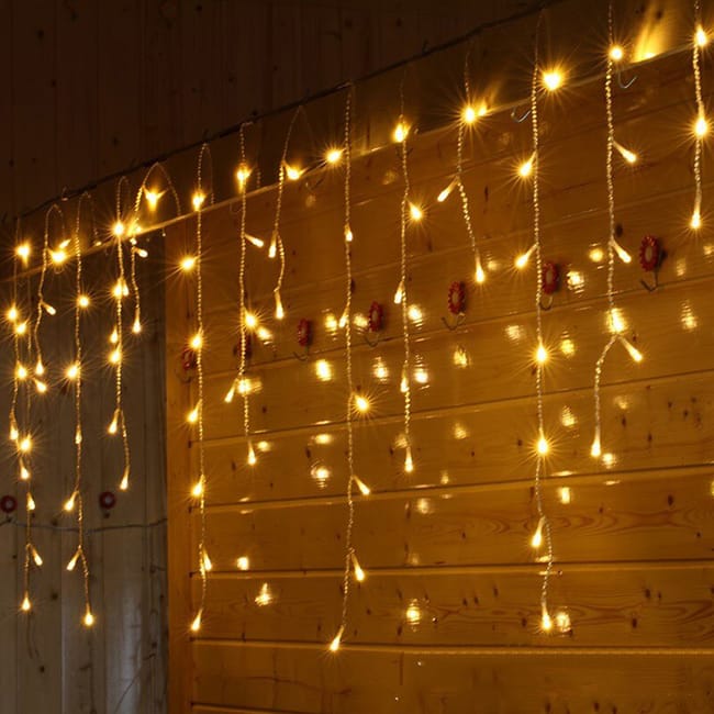 20m 600 LED Pluie Verglaçante Guirlande Lumineuse Glaçon Noël Guirlande 20m 600 LED Pluie Verglaçante Guirlande Lumineuse Glaçon Noël Guirlande