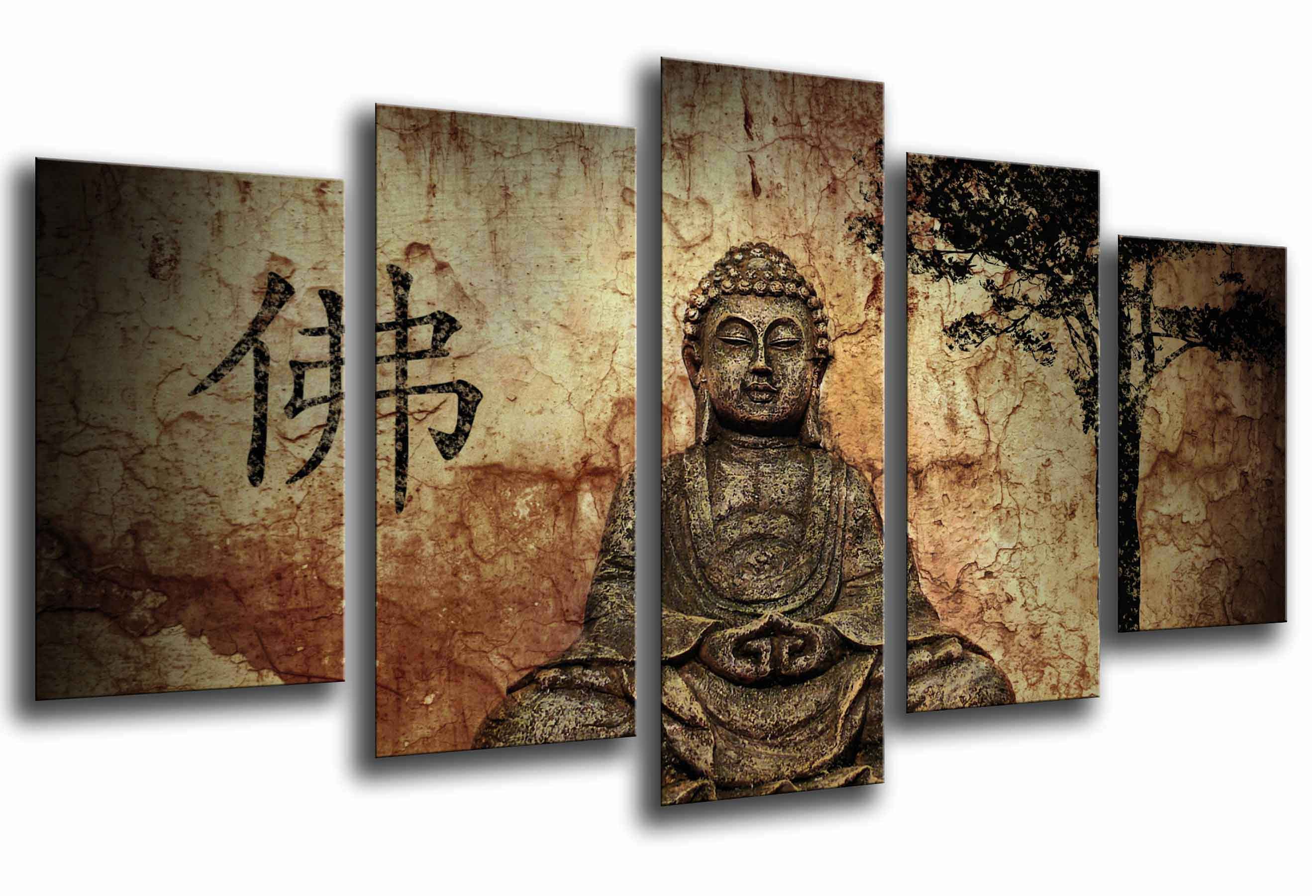 Buda, Buddha, Relajacion, Zen, Meditacion, Relax, impresión fotográfica  sobre madera, cuadro moderno decorativo