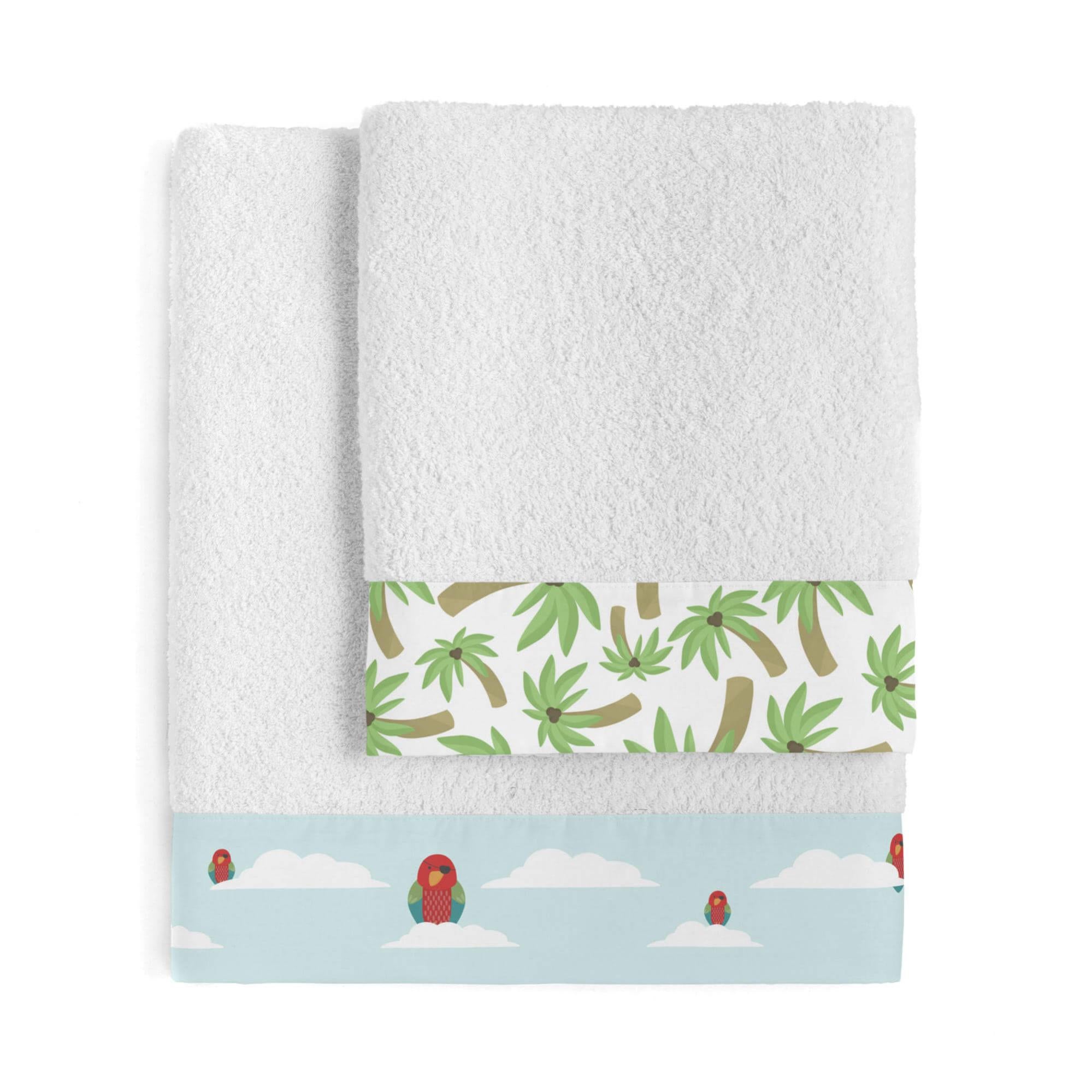 Lot De 4 Serviettes De Bain En Coton Bio GOTS - 2x 50x100 Cm + 2x 70x140 Cm, 500 G/m² - Fabriqué En UE, Couleur Beige
