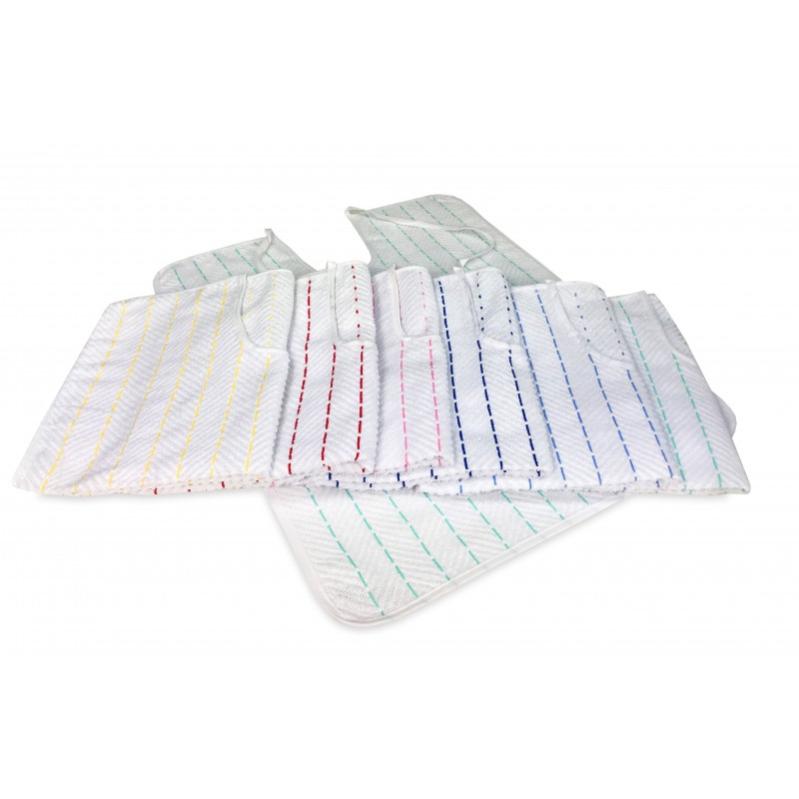 SET 3 BAVAGLINI BAVETTE Bambino PIPPÌU © Cm. 16x18 Misura MINI Bavaglio Con Lacci Con Tela Aida - Foto 9