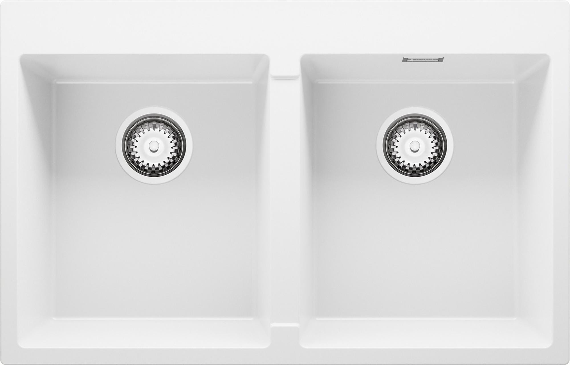 Fregadero Cocina 78 X 50 Cm Fregadero Granito 2 Senos Sif n Cl sico Fregadero cocina 78 x 50 cm fregadero granito 2 senos sif n cl sico
