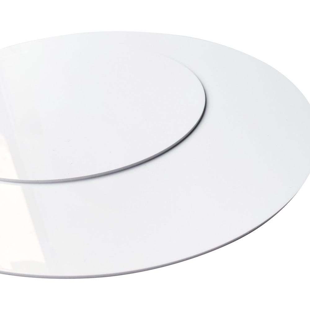 Plaque Plexigglas ronde avec choix de l'épaisseur 60 cm (600 mm)