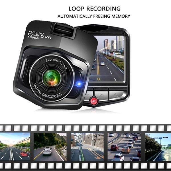 Dashcam camera pour voiture 1080P à écran détecteur de mouvement ! - Vidéo  embarquée - Achat & prix