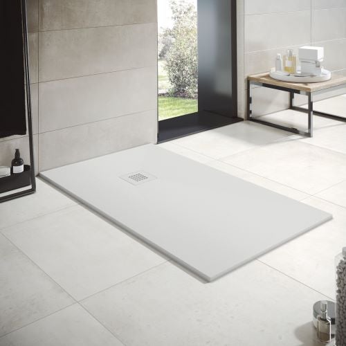 Plato de ducha resina - ancho 90 - blanco ral-9003 - 90x200 cm