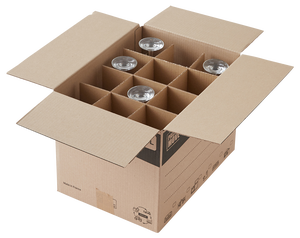 Set de 20 cajas de mudanza 72L - 60x40x30cm - Made in France - 70%  certificado FSC - Carga máxima 20KG - Pack & Move