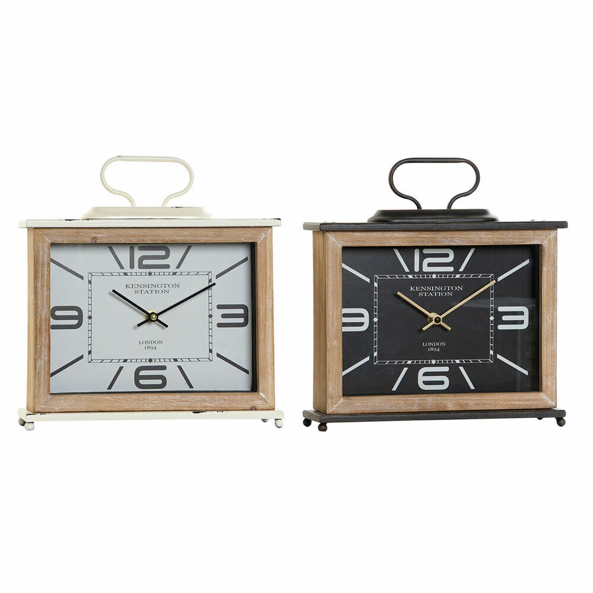 Signes Grimalt By SIGRIS - Reloj Vintage Negro de Metal, Reloj Sobremesa  Reloj Sobremesa Vintage Relojes Decorativos De Mesa 18x8x15cm